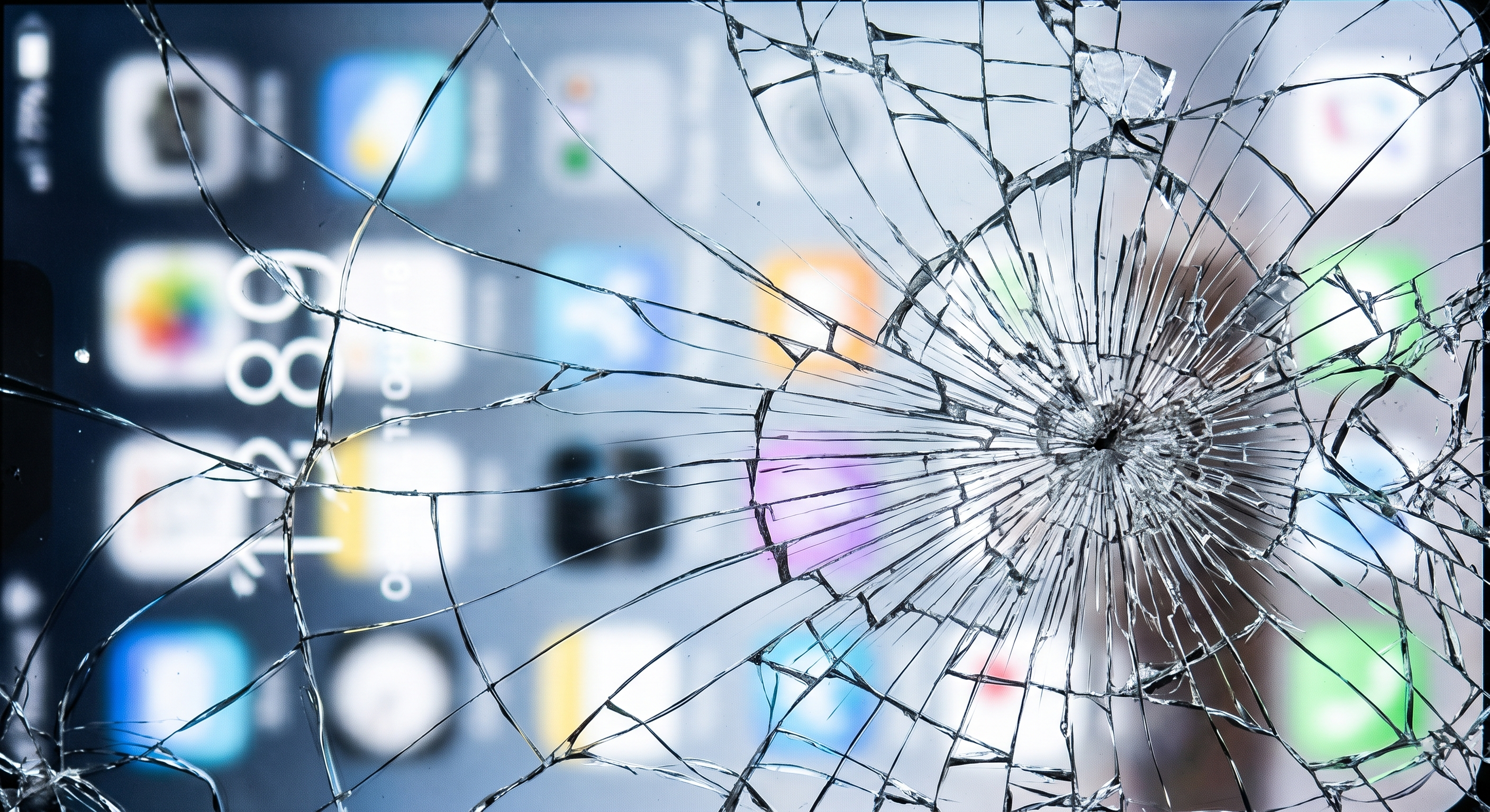 Broken Screen LCD Glass Crack Prank